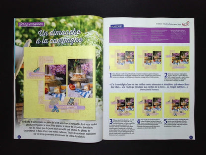 Passion Scrapbooking N.111 Juillet-Aout-Septembre 2025+卡片材料包