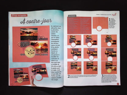 Passion Scrapbooking N.111 Juillet-Aout-Septembre 2025+卡片材料包