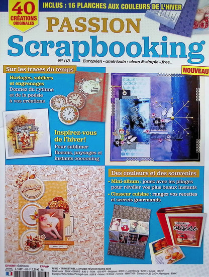 Passion SCRAPBOOKING N.113 Janvier-Fevrier-Mars 2026