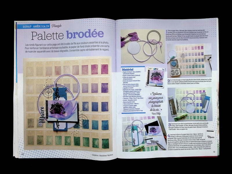 Passion SCRAPBOOKING N.115 Juillet-Aout-Septembre 2026+卡片紙 - Part 2
