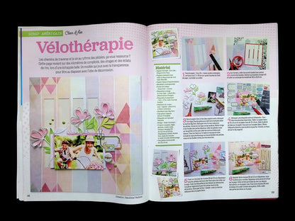 Passion SCRAPBOOKING N.115 Juillet-Aout-Septembre 2026+卡片紙 - Part 3