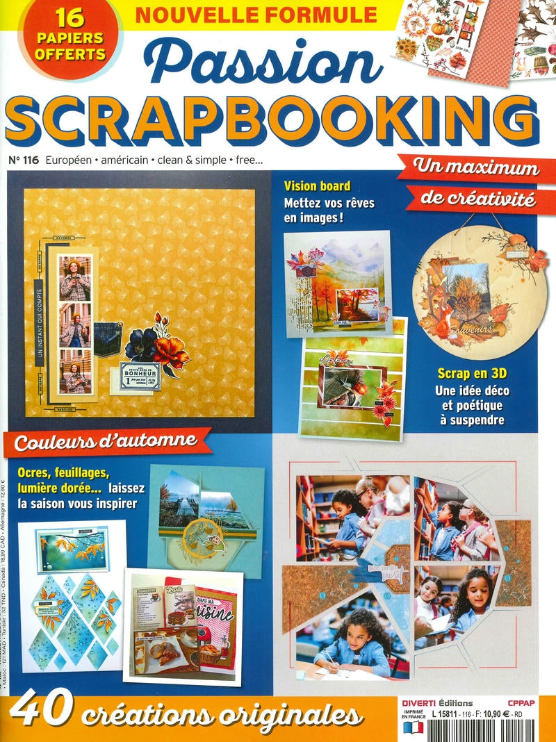 Passion SCRAPBOOKING N.116 Oct-Nov-Dec 2026+別冊