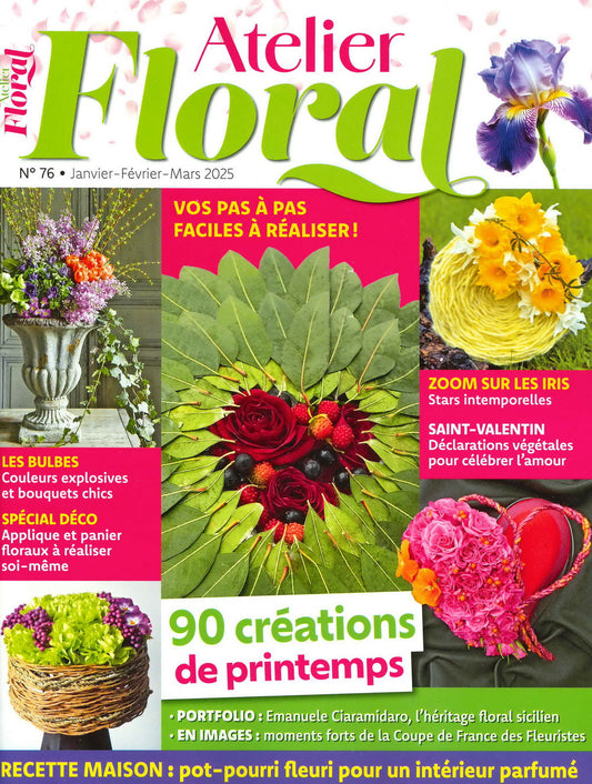 Atelier Floral N°76 Jan-Fev-Mar 2025