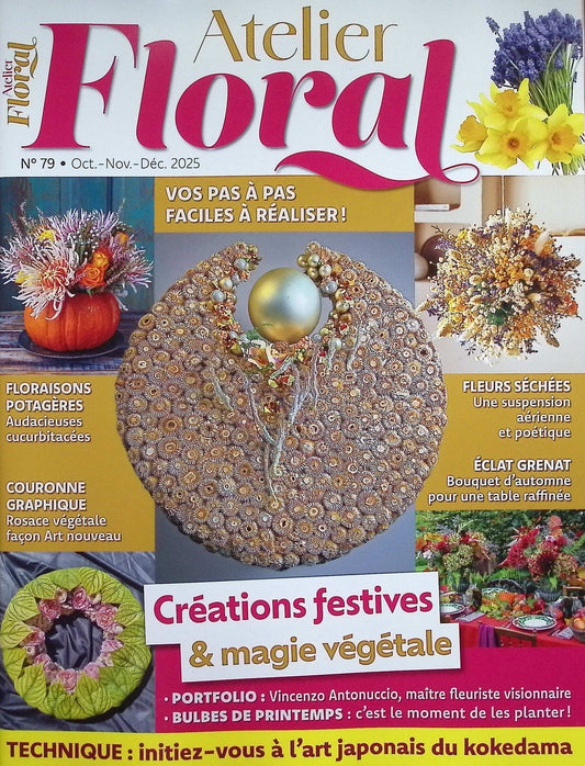 Atelier Floral N°79 Oct-Nov-Dec 2025