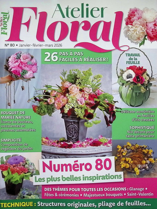 Atelier Floral N°80 Jan-Fev-Mars 2026