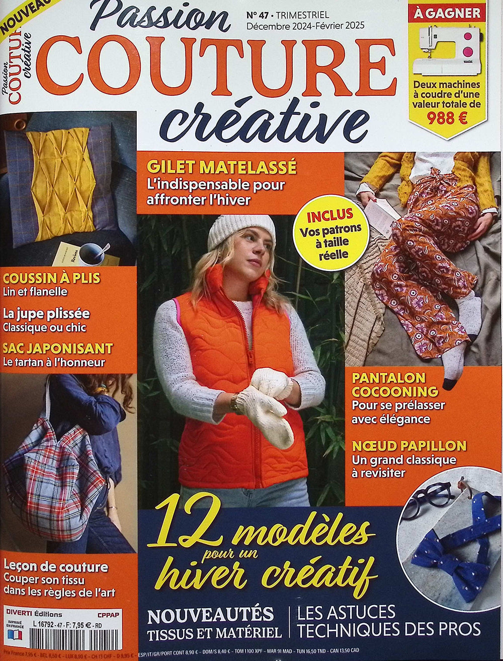 Passion COUTURE creative N.47 Decembre 2024-Fevrier 2025