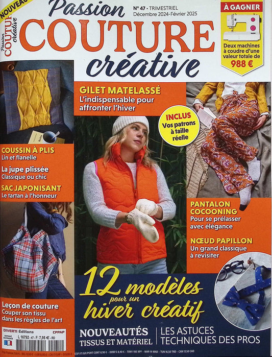 Passion COUTURE creative N.47 Decembre 2024-Fevrier 2025