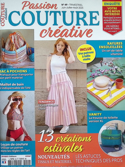 PASSION COUTURE CREATIVE N.49 Juin-Juillet-Aout 2025