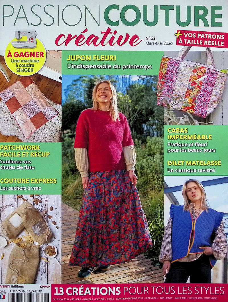 Passion COUTURE creative N.52 Mars-Avril-Mai 2026