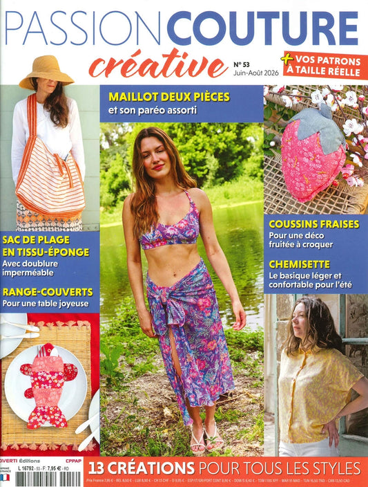Passion COUTURE creative N.53 Juin-Juillet-Aout 2026