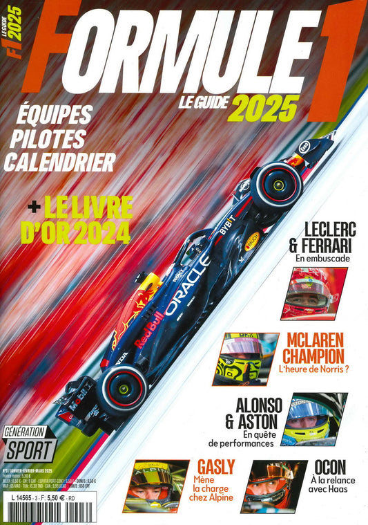 GENERATION SPORT: FORMULE 1 N.3 Jan-Fev-Mar 2025