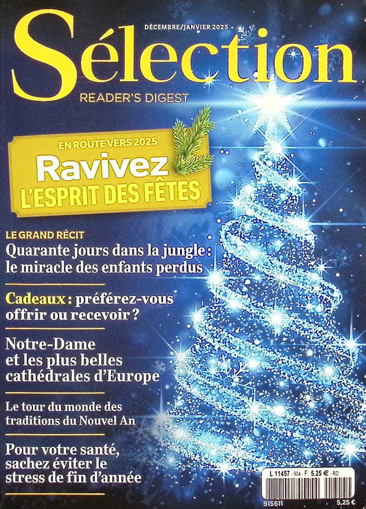 Selection READER'S DIGEST N.904  Decembre 2024/Janvier 2025