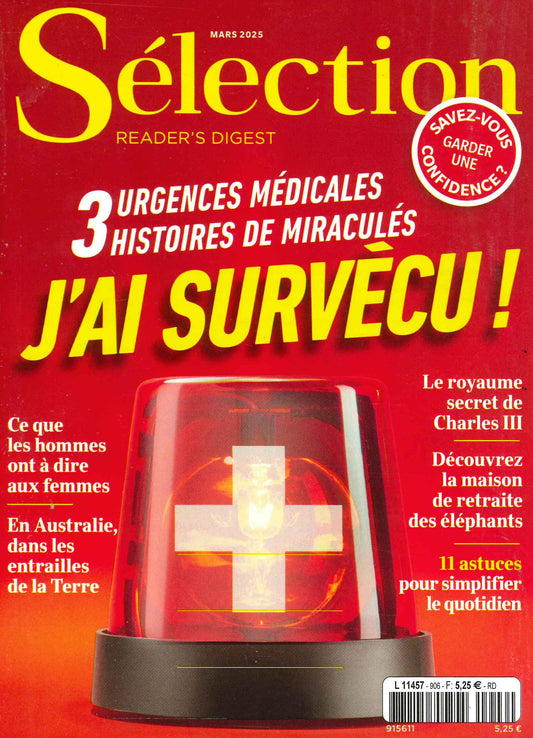 Selection READER'S DIGEST N.906  Mars 2025