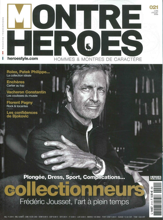 MONTRE HEROES N.21 Juin-Juillet 2026
