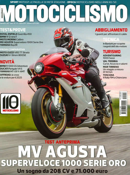 MOTOCICLISMO [40008] n.8 Agosto 2024