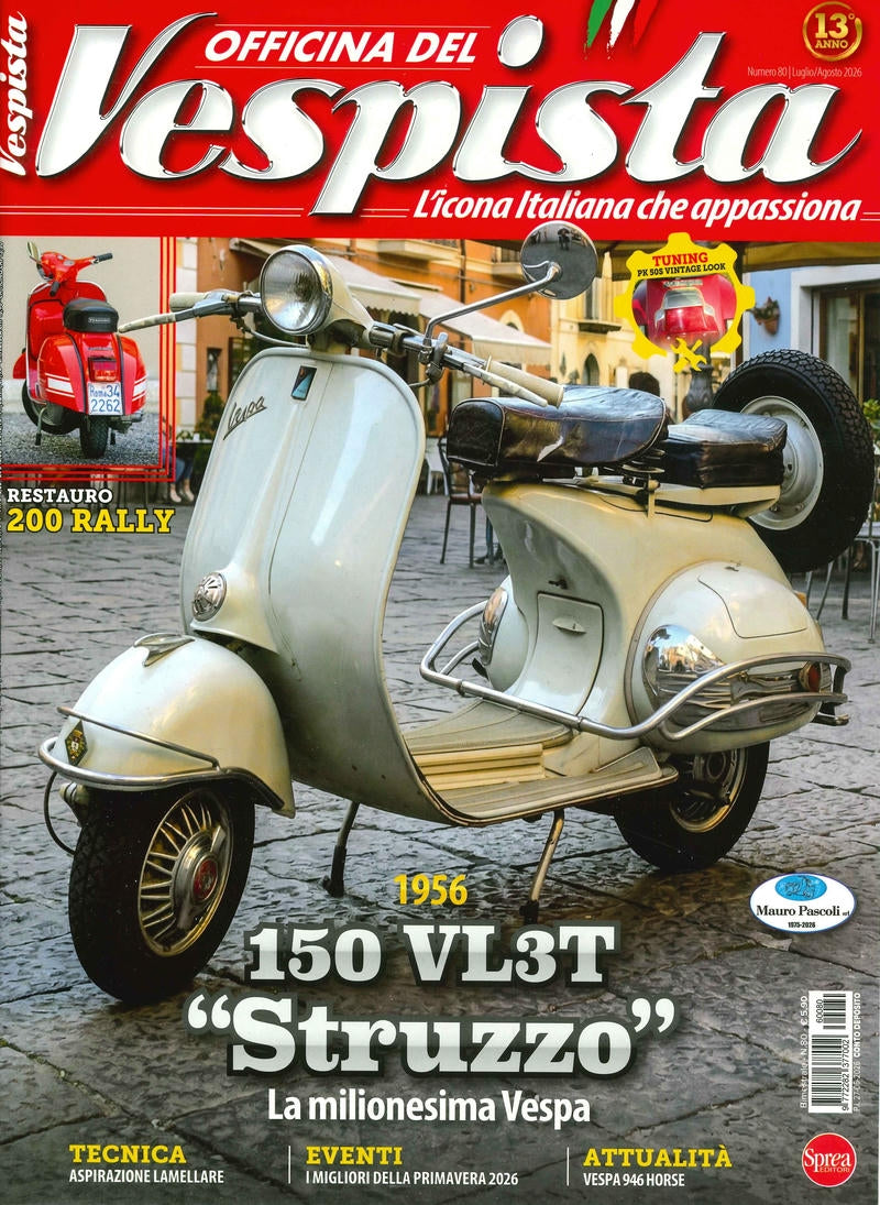 OFFICINA DEL Vespista [60080] N.80 Jul/Aug 2026