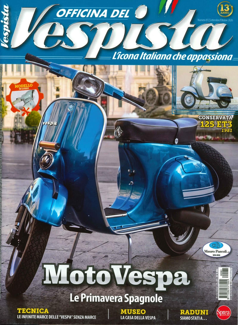 OFFICINA DEL Vespista [60081] N.81 Set/Ott 2026