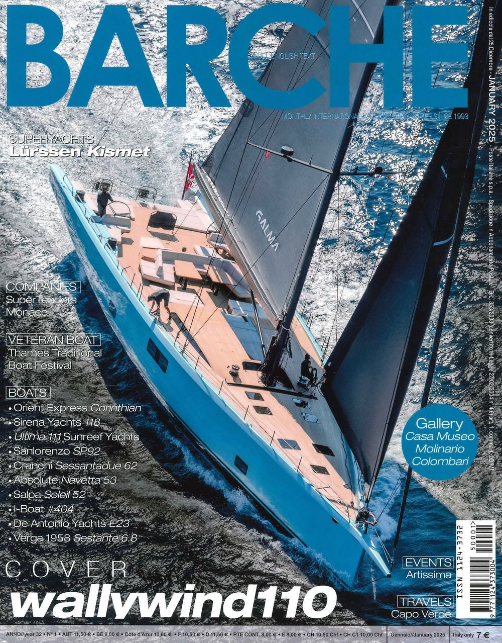 BARCHE [50001] N°1 Gennaio 2025