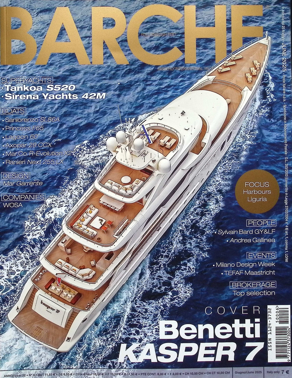 BARCHE [50006] N°6 Giugno 2025