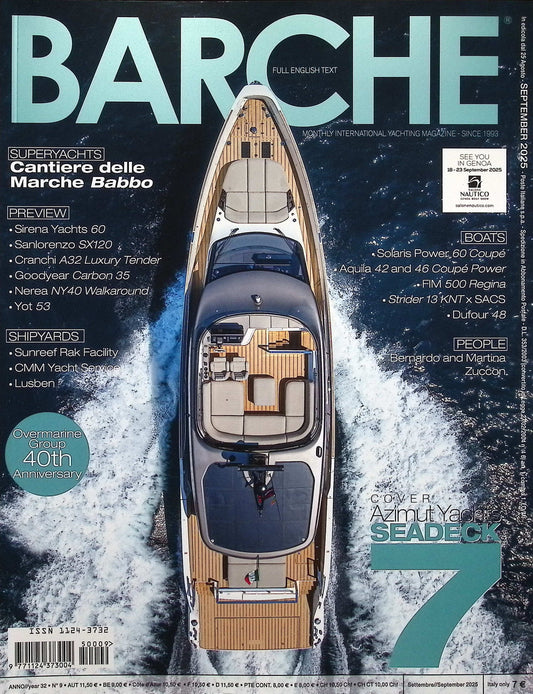 BARCHE [50009] N°9 Settembre 2025