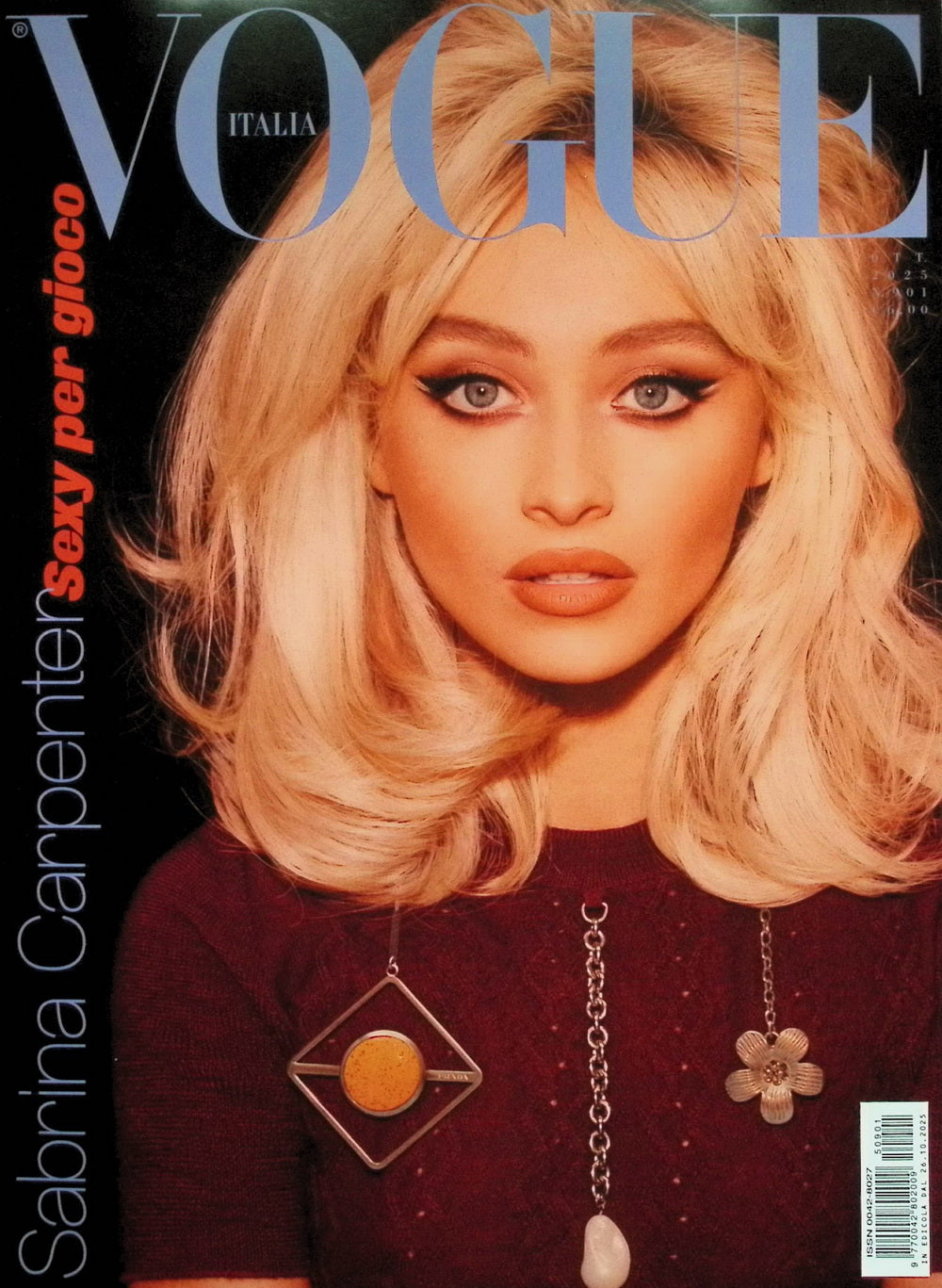 VOGUE ITALIA [50901] N.901 Ottobre 2025 (雙封面)