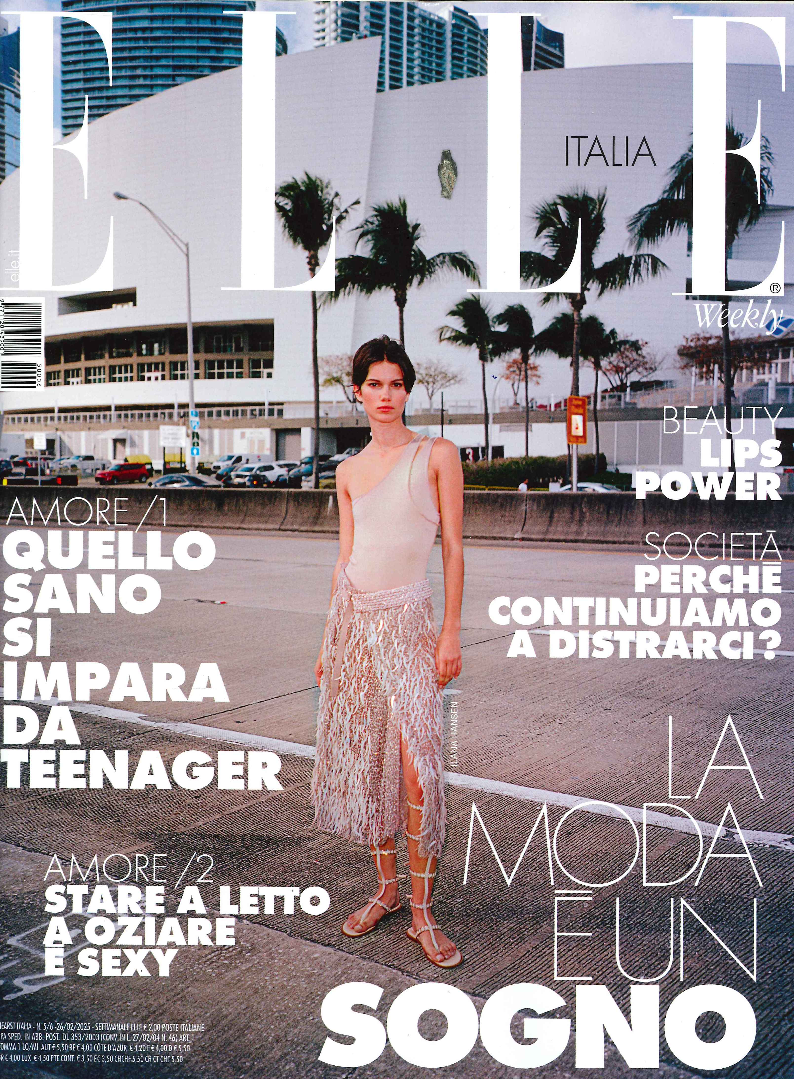 ELLE ITALIAN [50006] No.5/6 26 Febbraio 2025｜水星外文雜誌