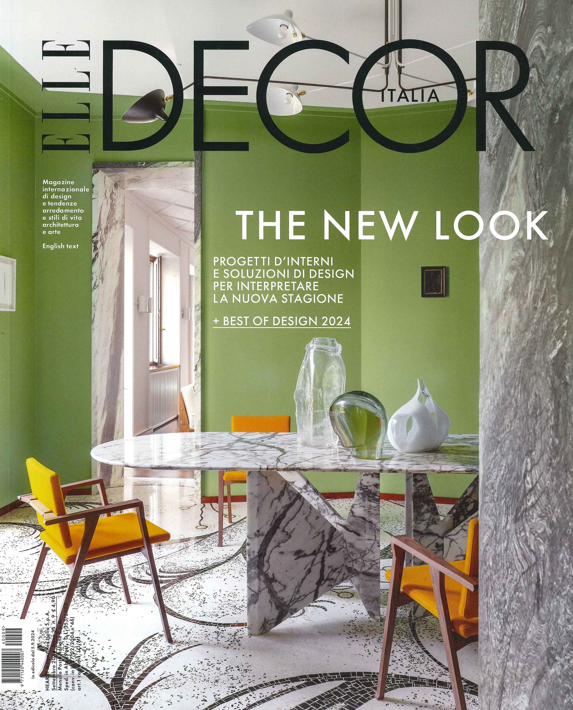 ELLE DECOR ITALIAN [40009] n.9 Settembre 2024**