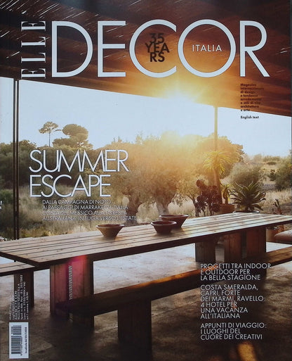 ELLE DECOR [50008] n.7-8 Luglio/Agosto 2025**