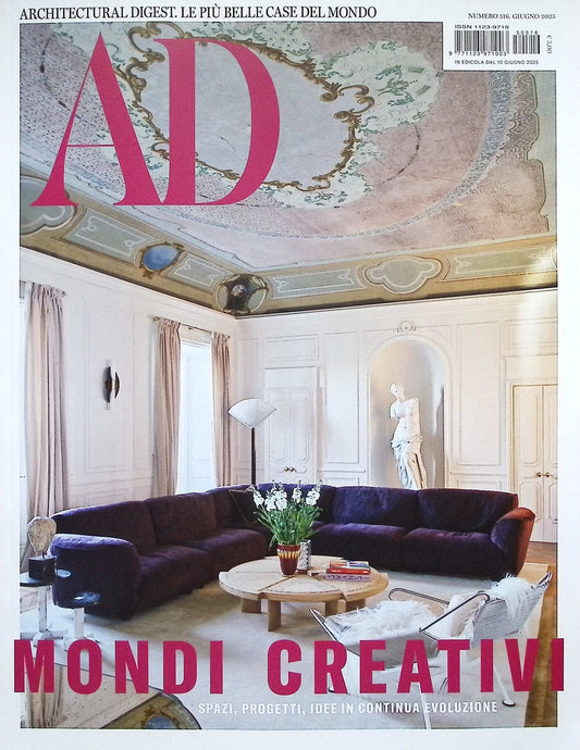 AD - ARCHITECTURAL DIGES [50516] N.516 Giugno 2025**