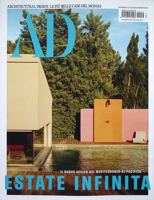 AD - ARCHITECTURAL DIGES [50517] N.517 Luglio/Agosto 2025**