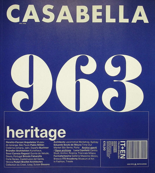 CASABELLA N963 Novembre 2024
