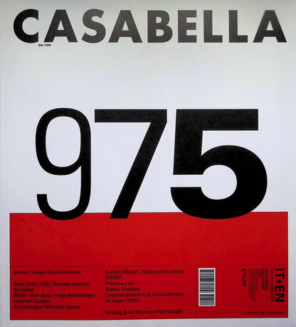 CASABELLA N.975 Novembre 2025+別冊