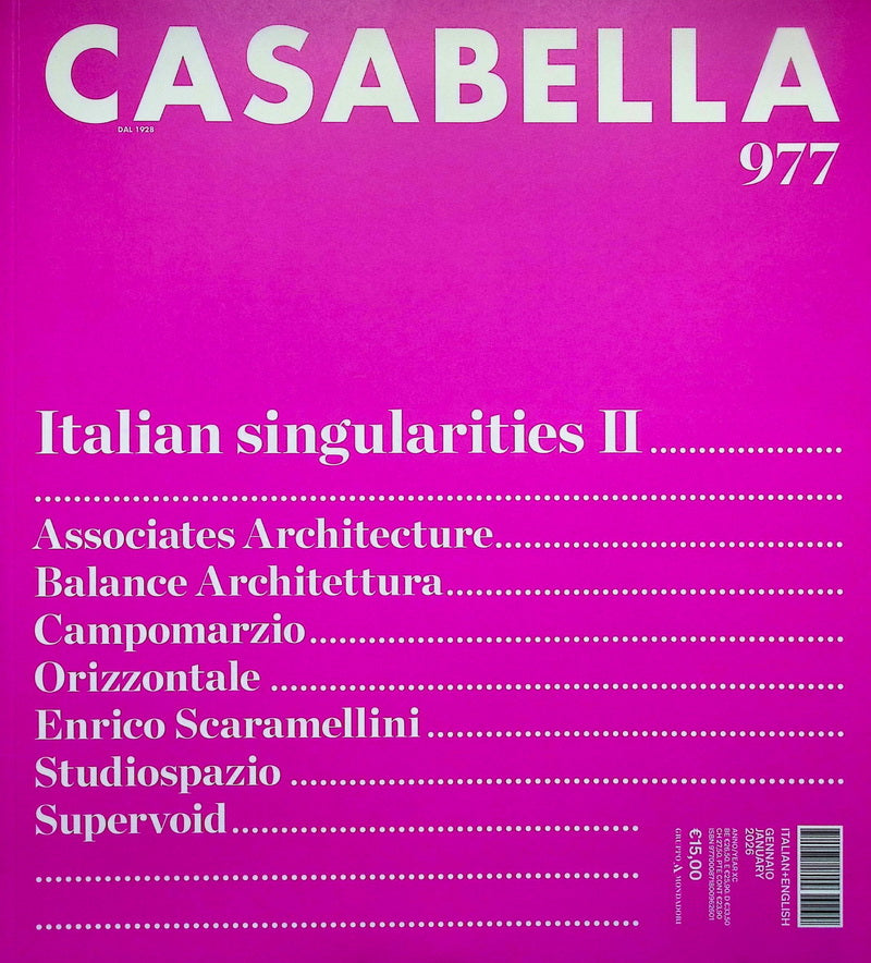 CASABELLA N.977 Gennaio 2026