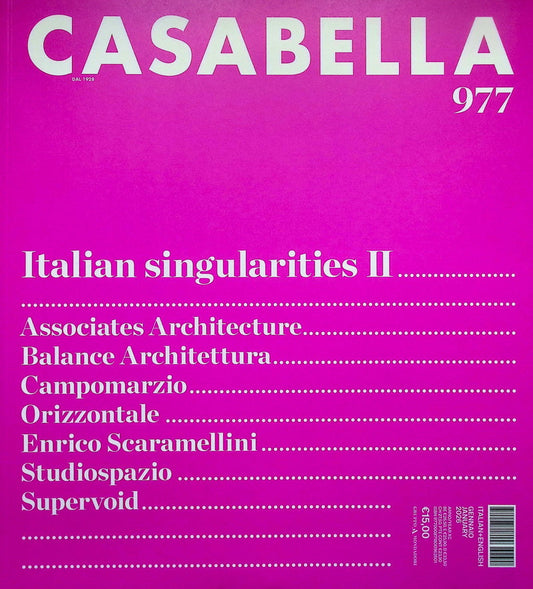 CASABELLA N.977 Gennaio 2026