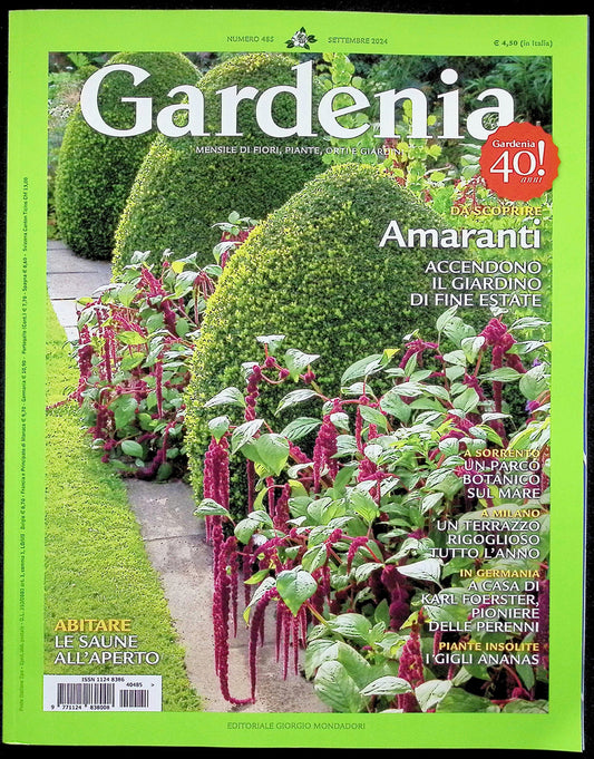 Gardenia [40485] N.485 Settembre 2024