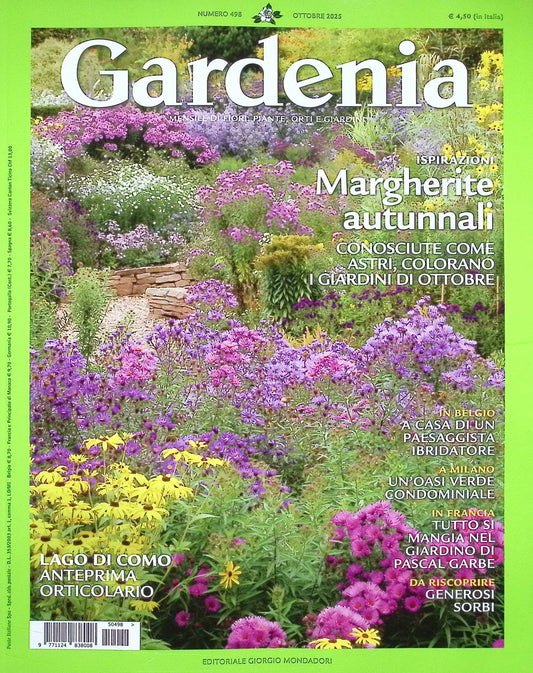 Gardenia [50498] N.498 Ottobre 2025+別冊