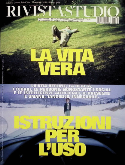 RIVISTA STUDIO [60065] n°65 Inverno 2025