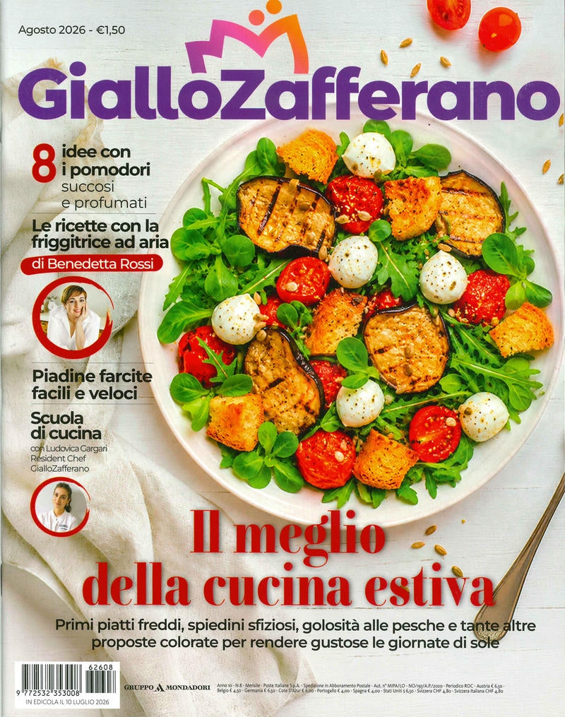 Giallo Zafferano [62608] Agosto 2026