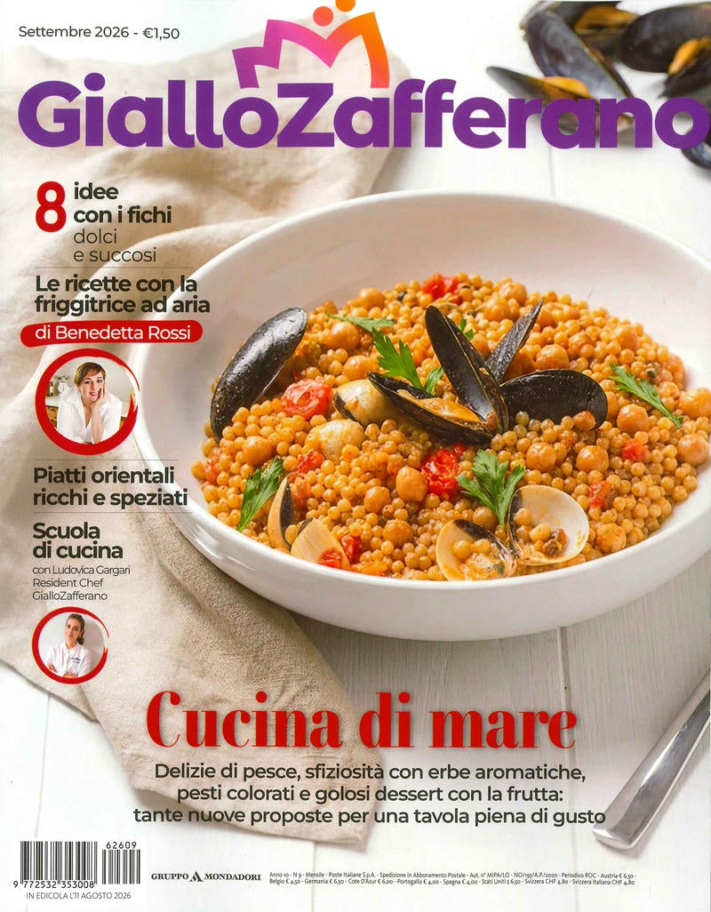 Giallo Zafferano [62609] Settembre 2026