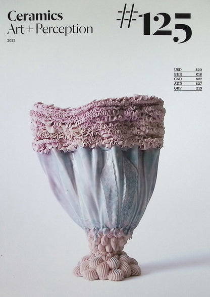 Ceramics:Art + Perception [91] N125,2025