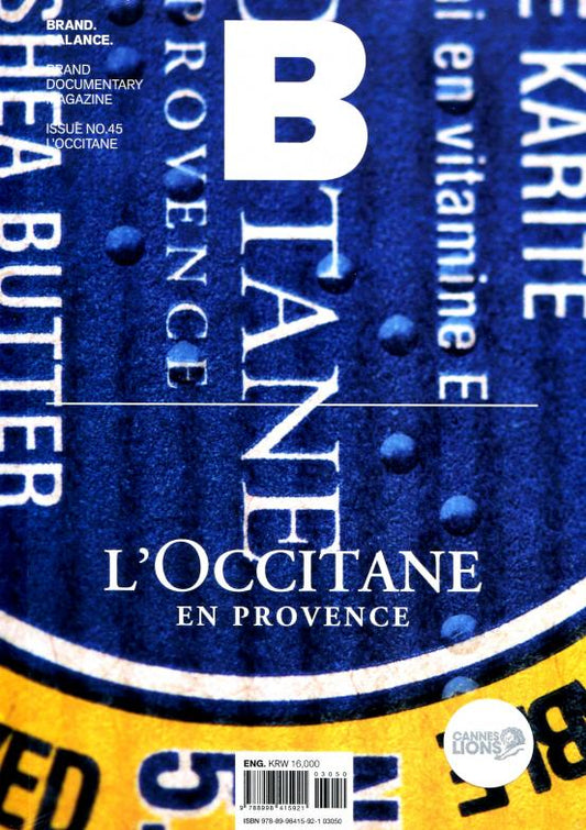 Magazine B : L'OCCITANE *** [03050] No.45