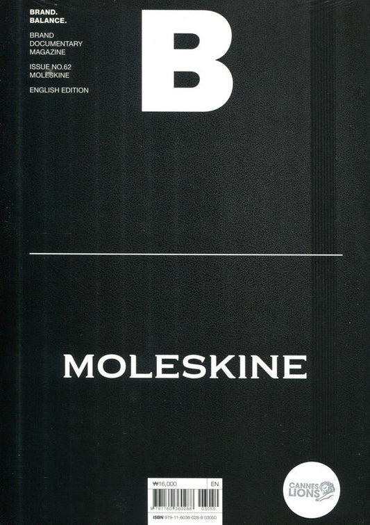 Magazine B : MOLESKINE *** [03050] No.62