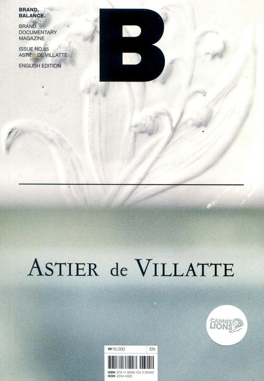 Magazine B : ASTIER de VILLATTE *** [03050] No.85