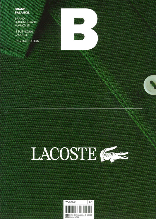 Magazine B : LACOSTE [03050] No.101